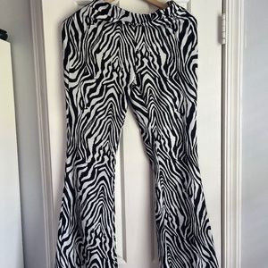 SHEIN zebra Pants M
